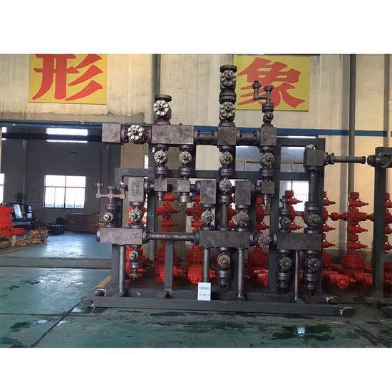 Bohren von Bohrlöchern, Testen von Kill Choke Manifold Bohrlochkopf-Erdölausrüstung